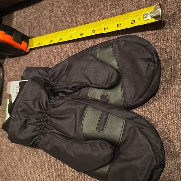 ISOTONER BRAND WOMEN'S BLACK MITTENS SIZE L/XL - Picture 7 of 7